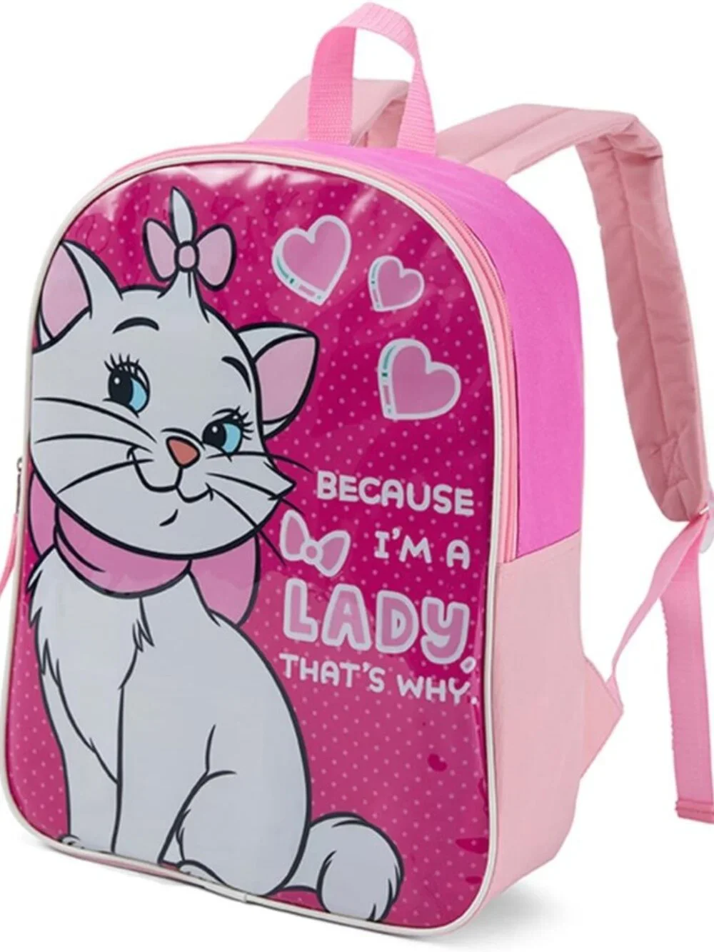 Charming Kids Backpack - Disney-Inspired Aristocats Design for Girls